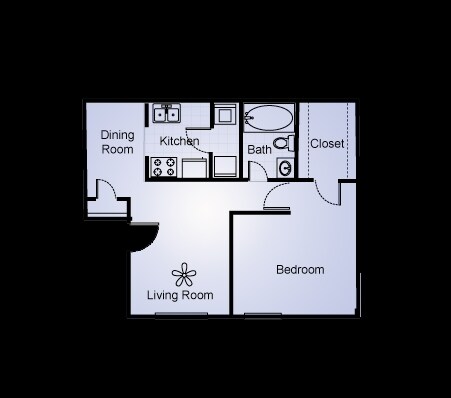 Unit 1116 1116 floor plan