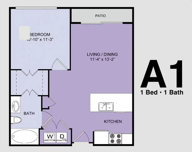 A1 4165 floor plan
