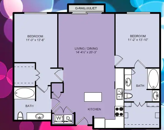 B4 4204 floor plan