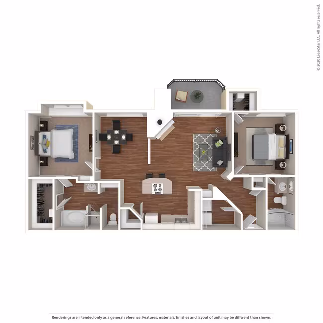 Unit 1114 3314 floor plan