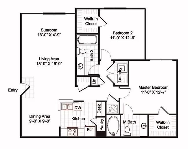 Unit 0709 0709 floor plan
