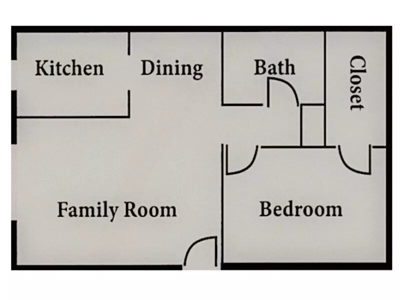 1x1 120 floor plan