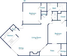 Unit 1707 1707 floor plan