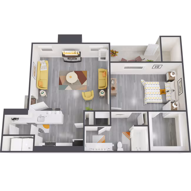 A1 floor plan