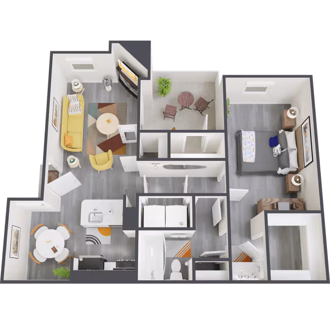 A2 floor plan