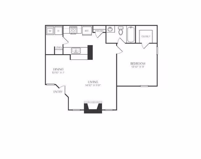 Unit 1008 1054 floor plan