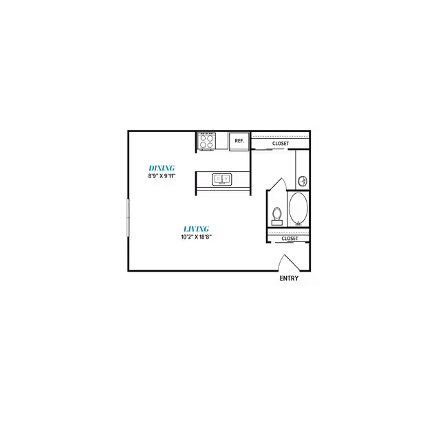 E2 Classic G192 floor plan