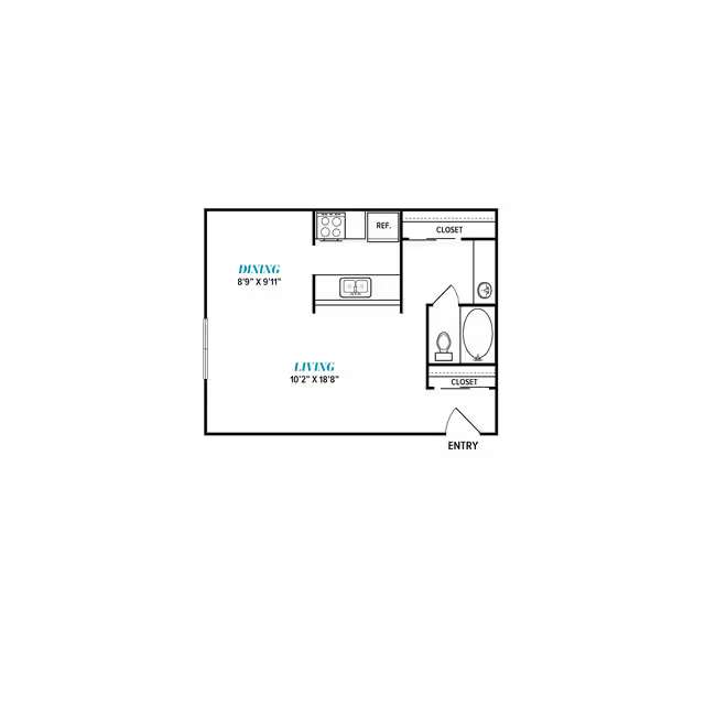 E2 Classic 712 floor plan
