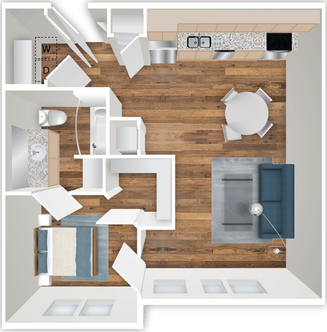 Unit 115 304 floor plan