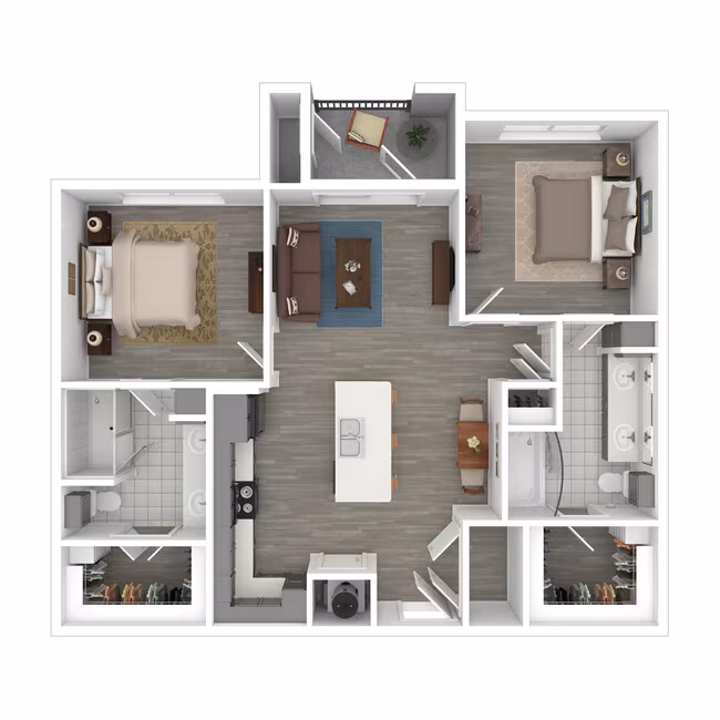Unit 1215 1215 floor plan