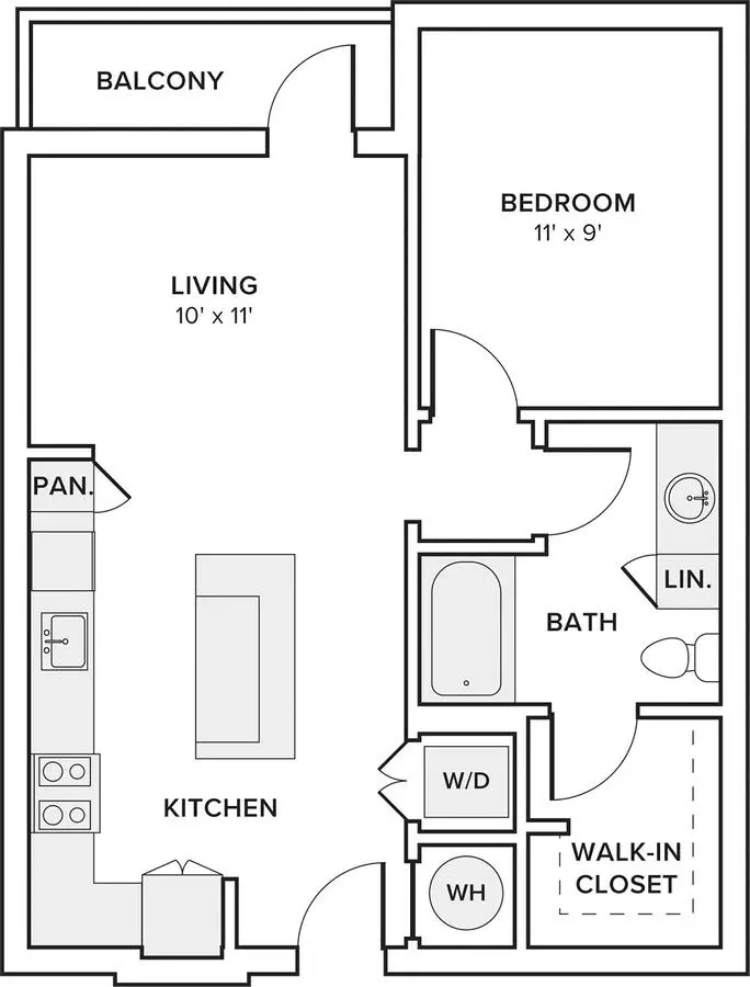 A01 0-1106 floor plan