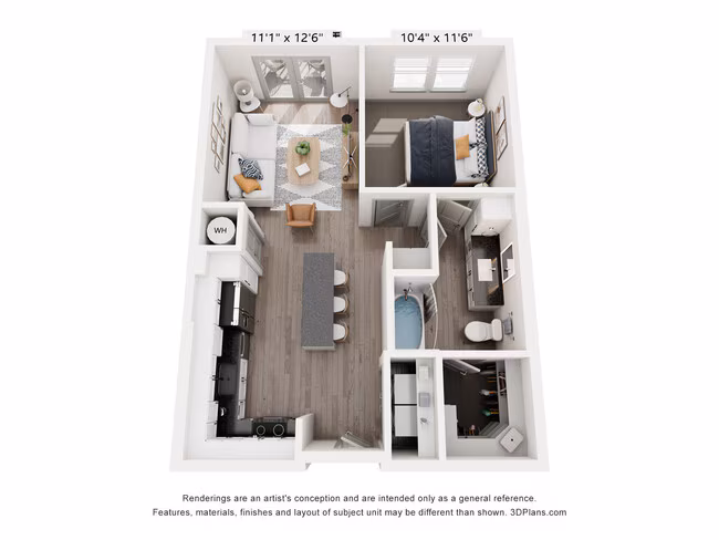 Unit 2158 2158 floor plan