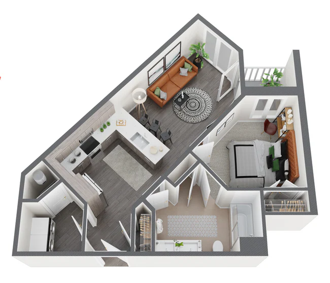 Unit 546 138 floor plan