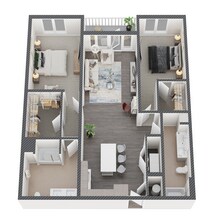 B1 407 floor plan