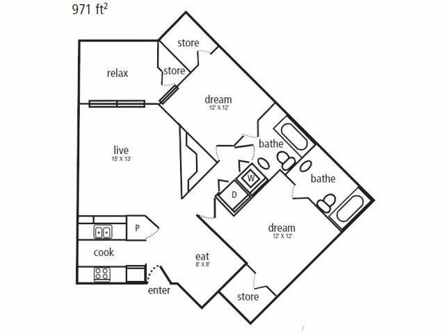 Unit 302 302 floor plan