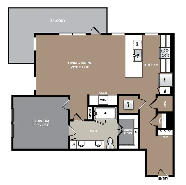 Unit 0301 0301 floor plan