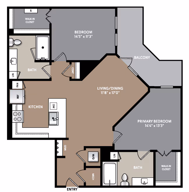 Unit 4830 4830 floor plan