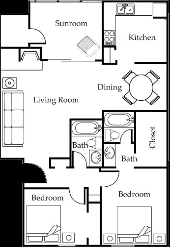 Unit 2011 2011 floor plan