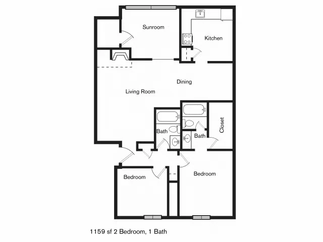 B2 1009 floor plan