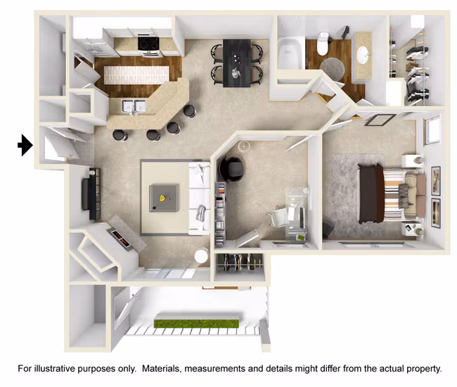 A4 395 floor plan
