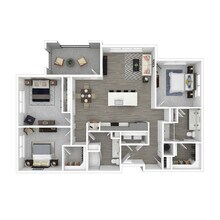 3 Beds • 2 Bath 2119 floor plan