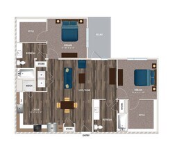 B41 455 floor plan