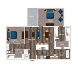 B4 445 floor plan