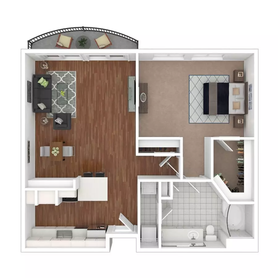 Unit 1425 1425 floor plan