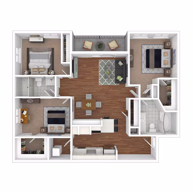 C3 0807 floor plan