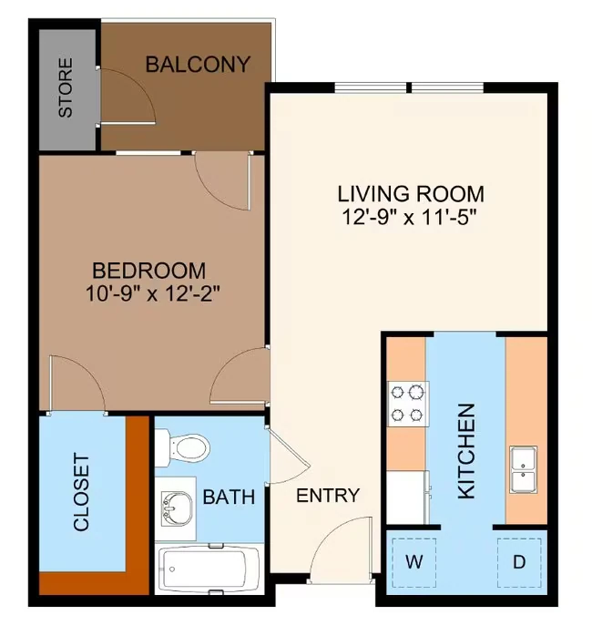 A1 6314 floor plan