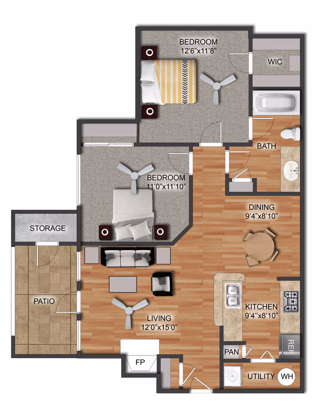 Manchester 631 floor plan