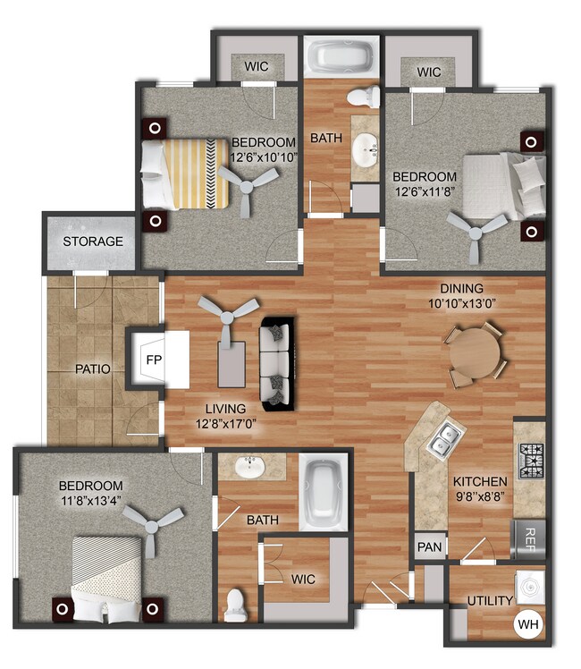 Nottingham 1218 floor plan