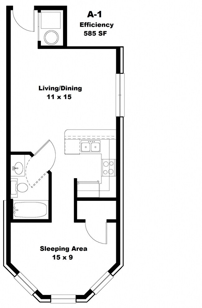 A1 105 floor plan