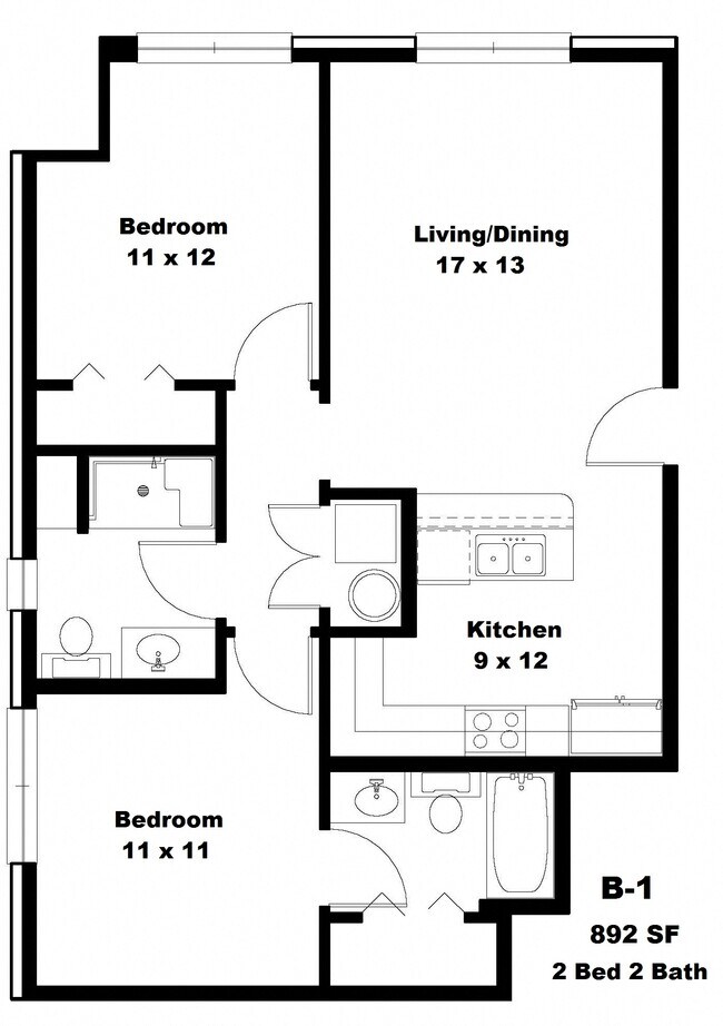 Unit 201 201 floor plan
