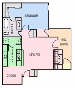 Unit 312 312 floor plan