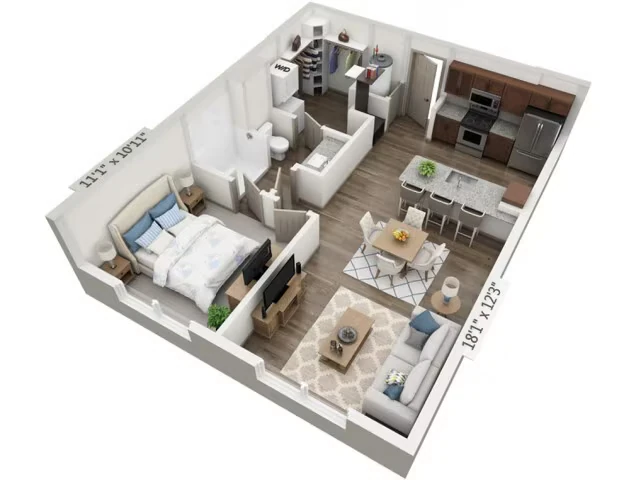 Libretto 209 floor plan