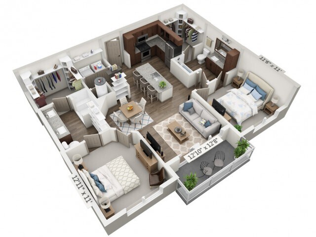 Unit 419 419 floor plan