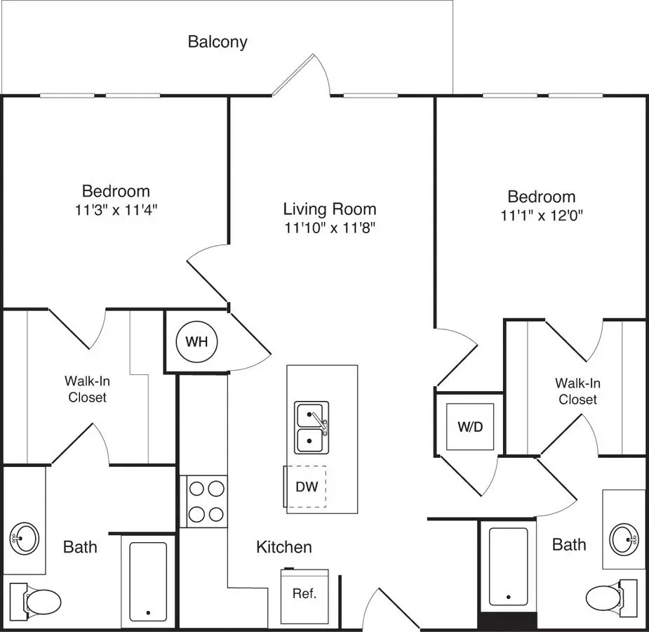 B1 1-3061 floor plan