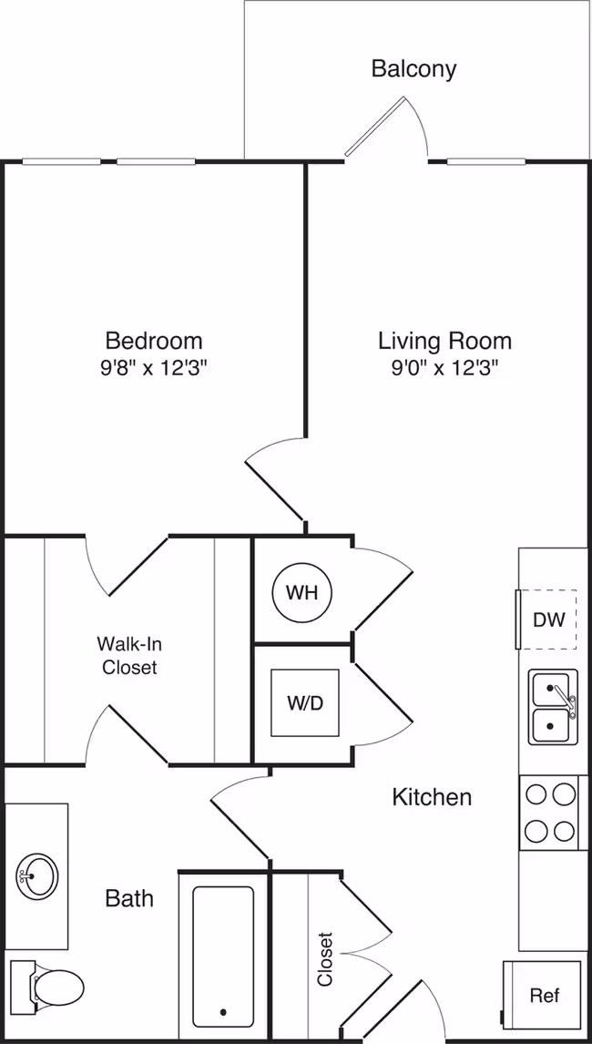 A2 1-3053 floor plan