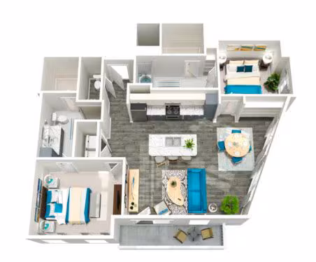 B1 202 floor plan