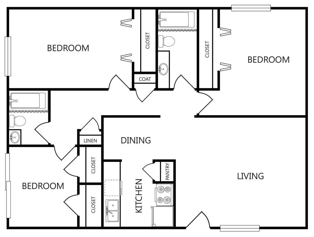 H 216 floor plan