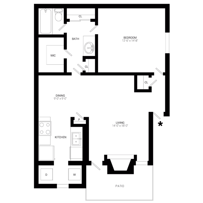 Unit 1213 1314 floor plan