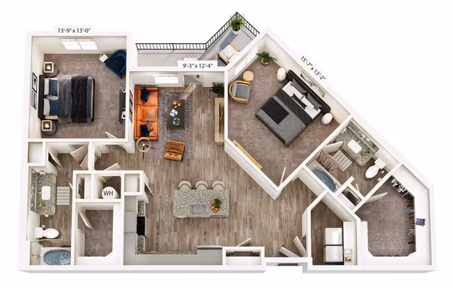 B3 1231 floor plan