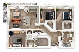 Unit 3401 3401 floor plan