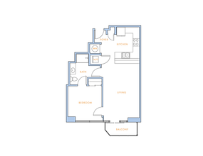 B 0813 floor plan