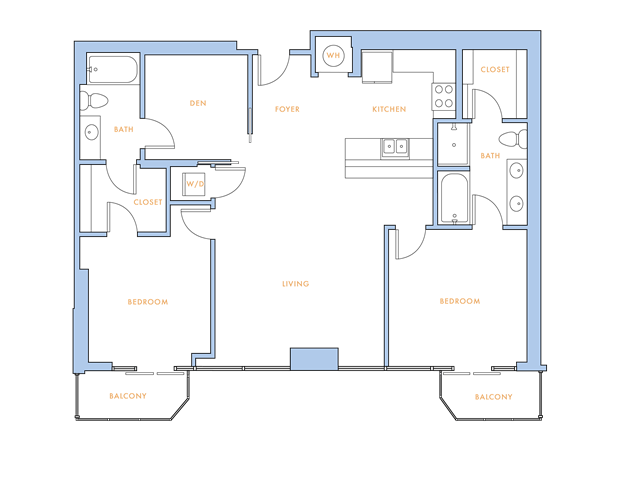 R 2307 floor plan