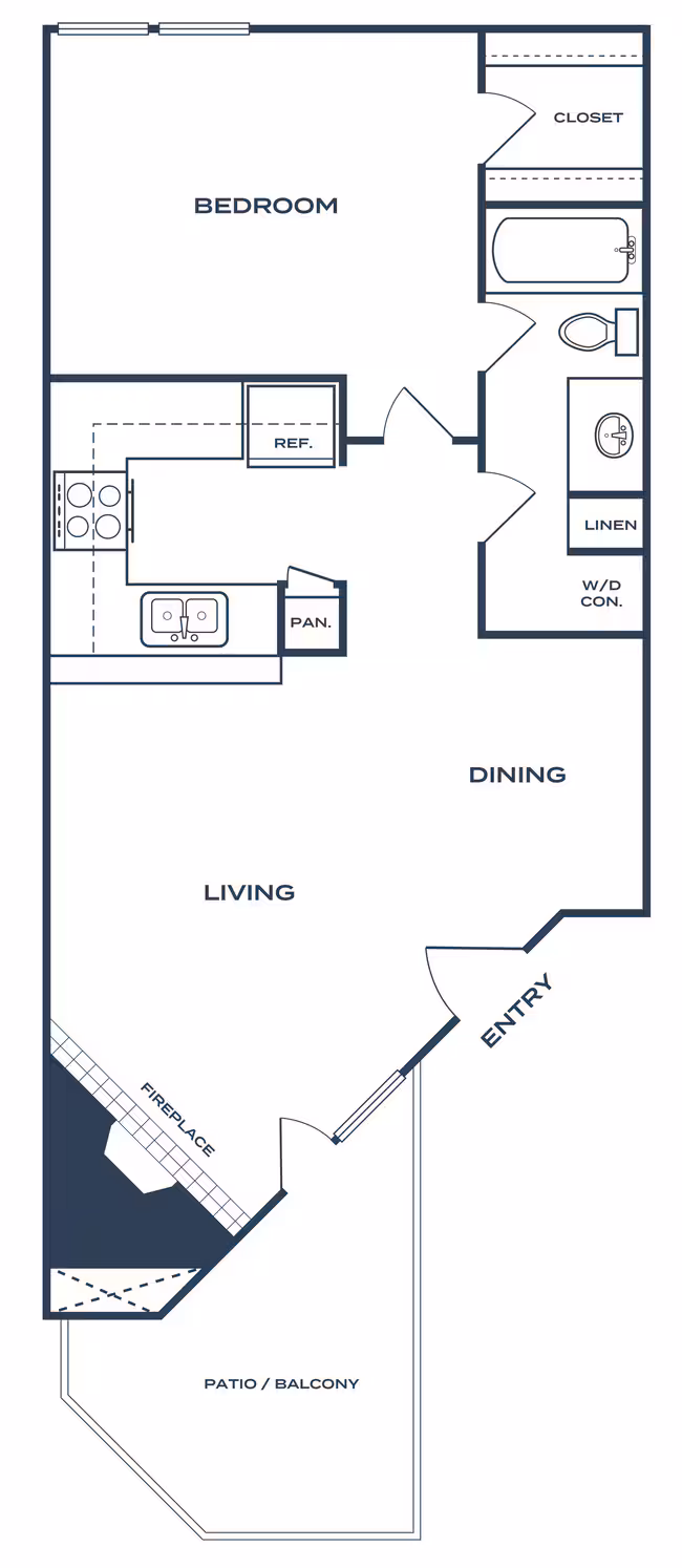 Unit 225 225 floor plan