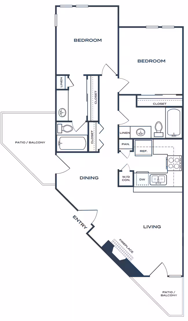 Unit 9224 9219 floor plan