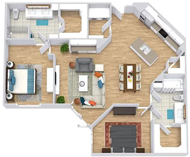 Waggoner 2004 floor plan