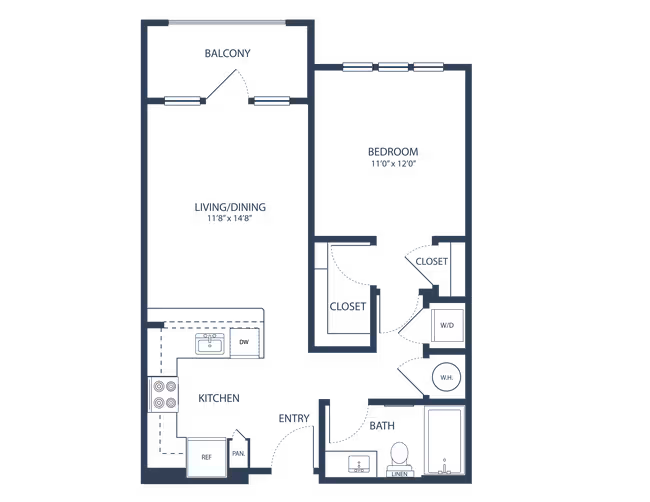 Unit 1308 1308 floor plan